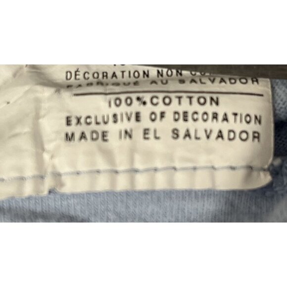 Champion Baby Blue Logo T-Shirt Size Small - Picture 4 of 4